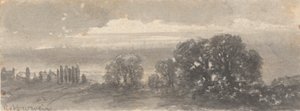 Paisaje - Arboles de Robert Walter Weir