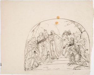 Cristo resucita a los muertos de Robert Wilhelm Ekman