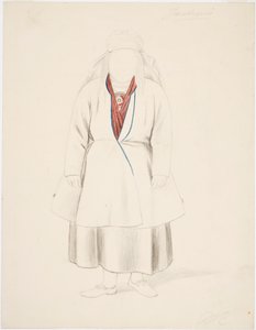 Campesina de pie de Joutseno de Robert Wilhelm Ekman