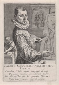 Retrato de Cornelis Cornelisz. van Haarlem