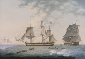 Caza de ballenas en el Ártico de Robert Willoughby