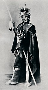 Un valiente algonquino, 1912 de Robert Wilson Shufeldt
