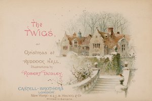 Ilustración para The Twigs o Navidad en Ruddock Hall de Robert after Dudley