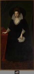 Frances Walsingham, esposa de Sir Philip Sidney, c.1570-1632 (óleo sobre lienzo)
