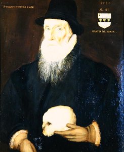 Sir Edward Grimston (1529-1610) como un anciano