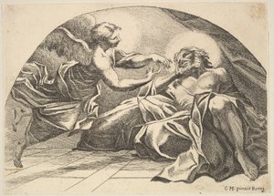 Ángel Apareciendo a Pedro en la Prisión de Robert van Audenaerde