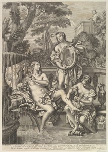 David y Betsabé, 1680-1743 de Robert van Audenaerde