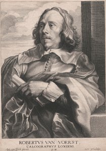 Robertus van Voerst, Calcographus Londini de Robert van Voerst