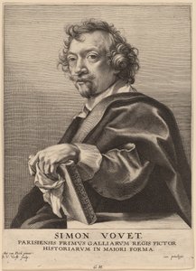 Simon Vouet de Robert van Voerst after Sir Anthony