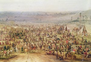 Campamento militar (detalle) de Robert van den Hoecke