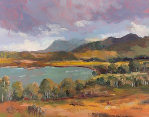 After The Storm, 2023 (óleo sobre panel) de Roberta Murray