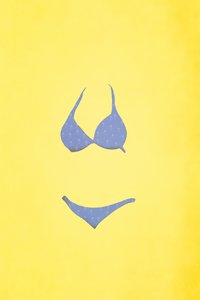 Bikini Front, 2022 (digital)