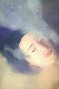 Muerte por ahogamiento, 2022 (digital) de Roberta Murray