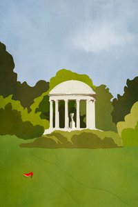 Gazebo de jardín, 2023 (digital) de Roberta Murray