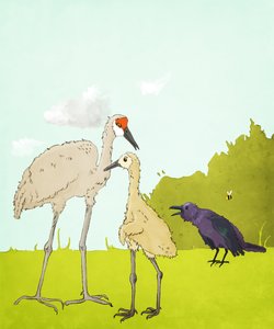Gus Gus Y El Córvido, 2020 (digital) de Roberta Murray