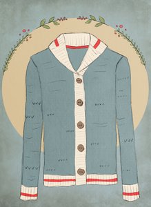 Sock Monkey Sweater, 2019 (digital) de Roberta Murray