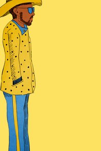 Yellow Suit Man, 2022 (digital)