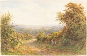 Squirrel Lane, cerca de Magham Down, Sussex de Roberto Angelo Kittermaster Marshall