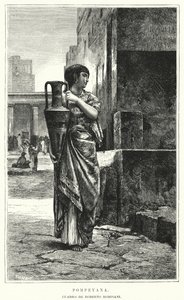 Mujer de Pompeya (litografía)