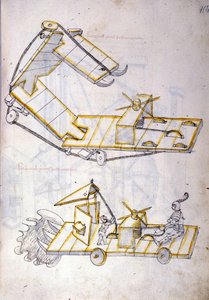 Arte de la guerra: estudio sobre las máquinas militares, ilustración de 
