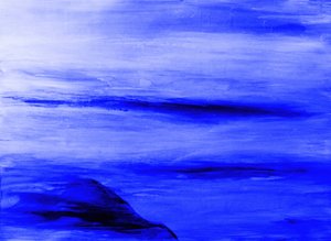 Abstracción azul profundo de RodMacIver