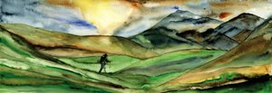 El viaje por la montaña del excursionista de RodMacIver