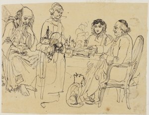 Limosnas a los pobres de Rodolphe Bresdin