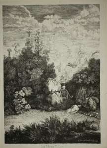 Mujer Bañándose y la Muerte de Rodolphe Bresdin