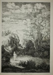 Mujer Bañándose y Tiempo de Rodolphe Bresdin