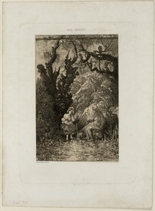 La muerte y la joven madre, de Revue Fantaisiste de Rodolphe Bresdin