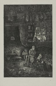 Interior Flamenco de Rodolphe Bresdin