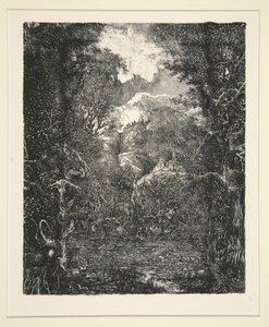 La ciudad más allá del pantano (La Ville derri?re la marecage) de Rodolphe Bresdin