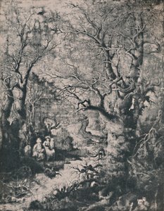 La Sagrada Familia, 1855, 1946 de Rodolphe Bresdin