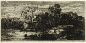 La Sagrada Familia con Palo de Rodolphe Bresdin