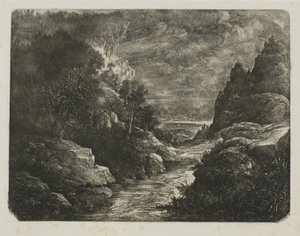 El Arroyo en la Garganta de Rodolphe Bresdin