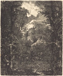 Las ciudades detrás del pantano de Rodolphe Bresdin