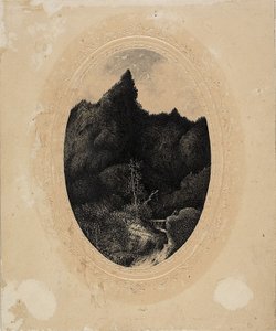 El viajero en las montañas