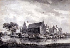 El Castillo de Marquette, Holanda, c.1646-47 de Roelandt Roghman
