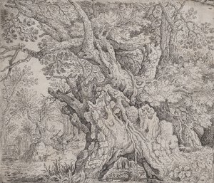 Árbol retorcido de Roelandt Savery