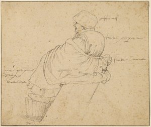 Mujer sentada de Roelandt Savery