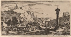 La Columna: pl.1 de Roelant Roghman and Melchior Küsel