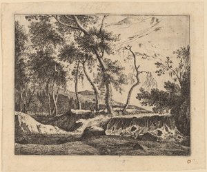 La Cascada: pl.6 de Roelant Roghman and Melchior Küsel
