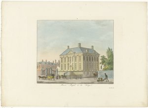 Mauritshuis te Den Haag
Museo Real de La Haya (título en el objeto) de Roelof van der Meulen