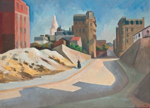 Sacre Coeur, Montmartre, París, 1920 de Roger Eliot Fry