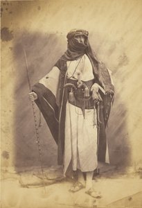 Jefe Árabe en el Cuartel General Turco. de Roger Fenton