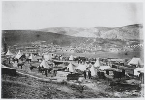 Campamento del 4º (de la Reina) Dragones Ligeros de Roger Fenton