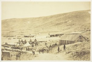 Campamento de los 4º Dragones Ligeros de Roger Fenton