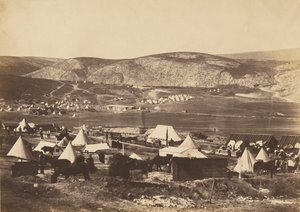 Campamento del 5.º Regimiento de Dragones de la Guardia de Roger Fenton