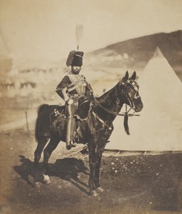 Corneta Henry John Wilkin, 11º (o del propio Príncipe Alberto) Húsares, 1855