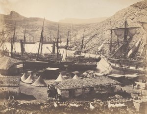 Bahía de los cosacos, Balaklava, 1855